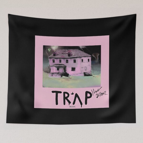 Item preview, Pretty Girls Like Trap Music album pink House designed and sold by VanesStewart.
