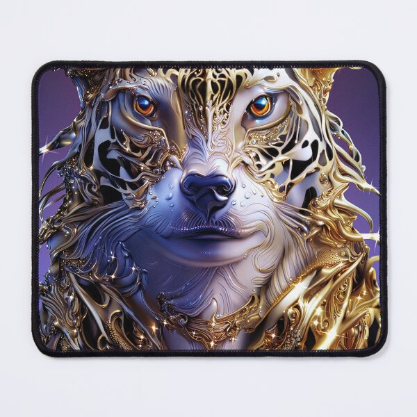 Item preview, Metallic Wolf designed and sold by cybearvision.