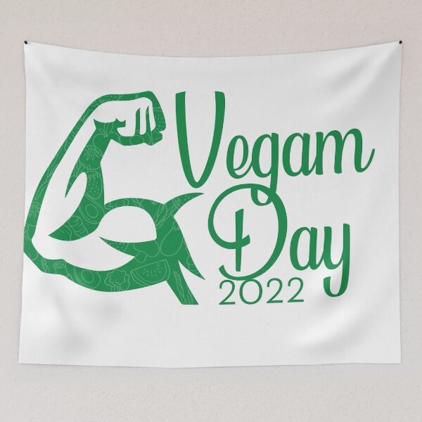 Item preview, Vegan Day 2022  classic T-shirt  designed and sold by Graphichut.