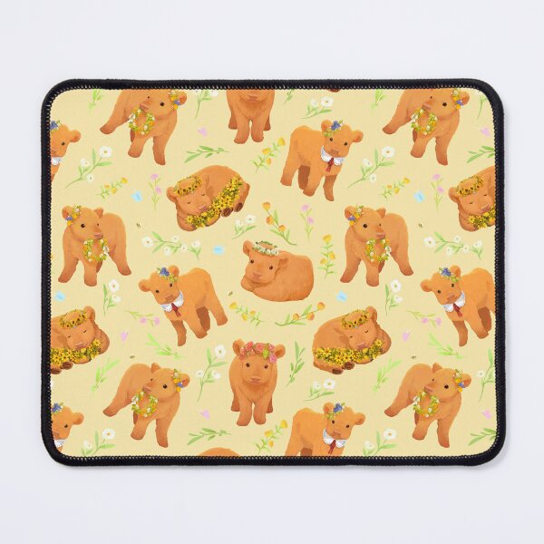 Item preview, Floral Highland Cattles designed and sold by You Store.