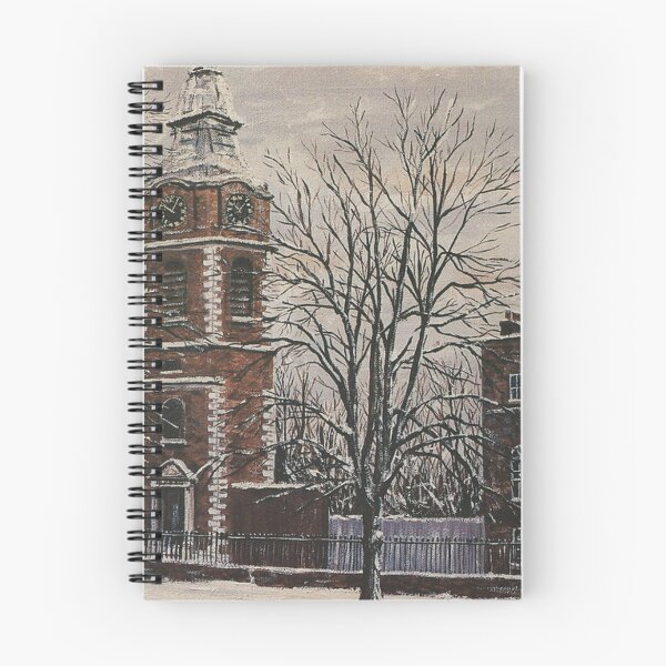 Item preview, ST JOHNS  CHURCH WAPPING LONDON AT CHRISTMAS designed and sold by Mackenzie Moulton International Artist .