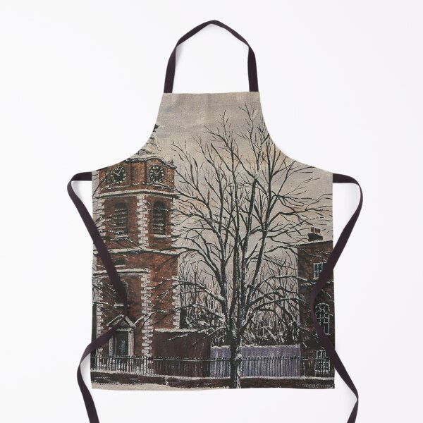 Item preview, ST JOHNS CHURCH WAPPING LONDON AT CHRISTMAS designed and sold by Mackenzie Moulton International Artist .