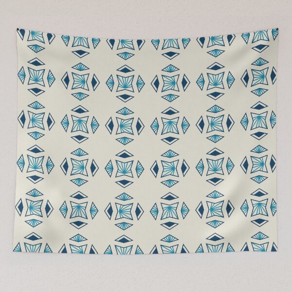Item preview, Autumn Colors Geometric Tile Pattern designed and sold by MakeitMelo.
