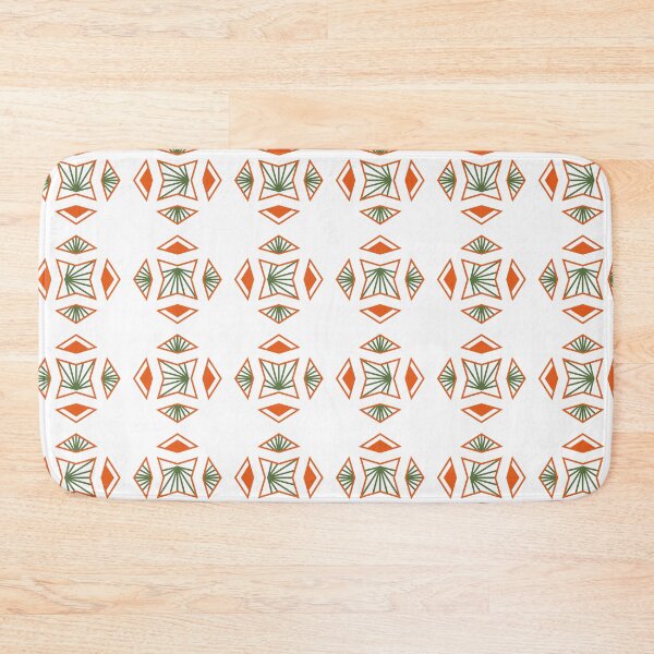 Item preview, Autumn Colors Geometric Tile Pattern designed and sold by MakeitMelo.
