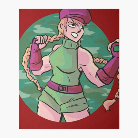 Cammy Art Board Print for Sale by dat-cravat