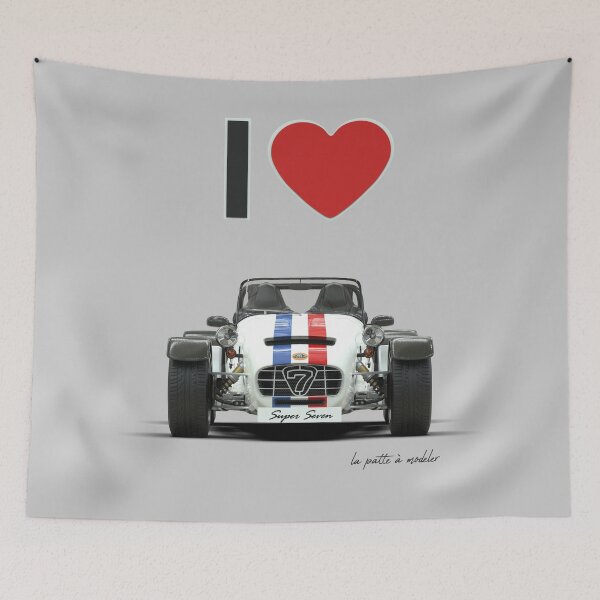 Item preview, I Love Super Seven designed and sold by LaPatteAModeler.