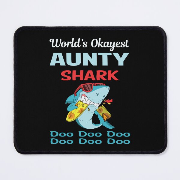 Item preview, Funny Shark AUNTY designed and sold by StoreHornedFace.