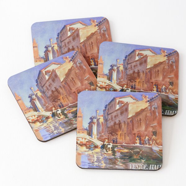 Item preview, Venetian Canal by John Singer Sargent Remixed designed and sold by IlotheDesigner.