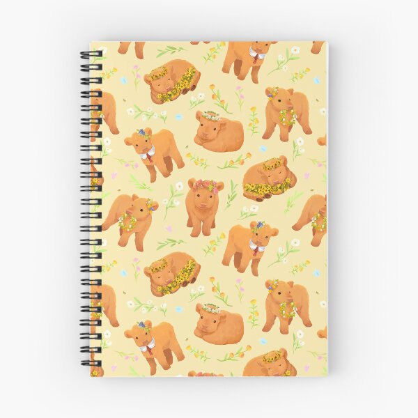 Item preview, Floral Highland Cattles designed and sold by You Store.