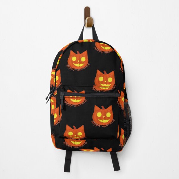 Item preview, Halloween Scary Evil Pumpkin Funny Pumpkin Cat Head designed and sold by CreandoLios.