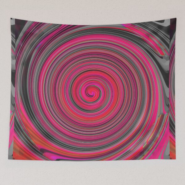 Item preview, Fuchsia Circles designed and sold by Nora Gad.