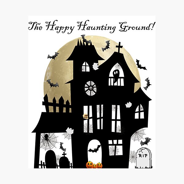 Item preview, The Happy Haunting Ground! #1 Halloween Collection. designed and sold by GRAVITYdotLIFE.