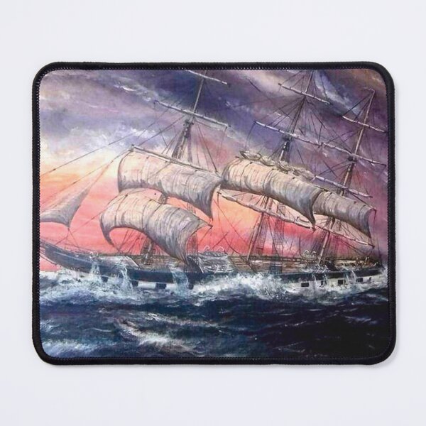 Item preview, SQAURE RIGGER KIRCUDBRIGHTSHIRE 1885 designed and sold by Mackenzie Moulton International Artist .