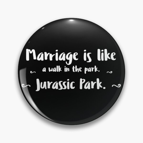 Item preview, Marriage is like a walk in the park designed and sold by WeddingPrint.