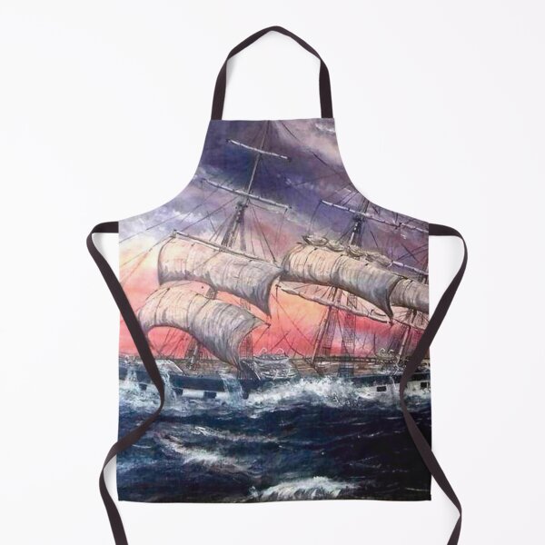 Item preview, SQAURE RIGGER KIRCUDBRIGHTSHIRE 1885 designed and sold by Mackenzie Moulton International Artist .