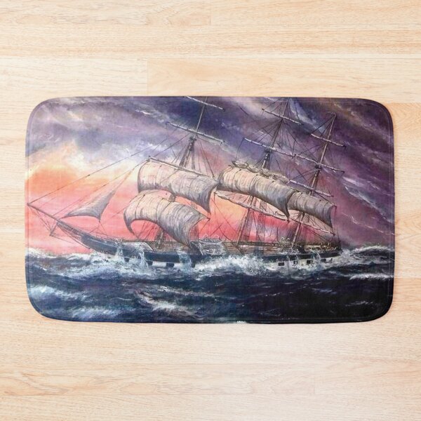 Item preview, SQAURE RIGGER KIRCUDBRIGHTSHIRE 1885 designed and sold by Mackenzie Moulton International Artist .