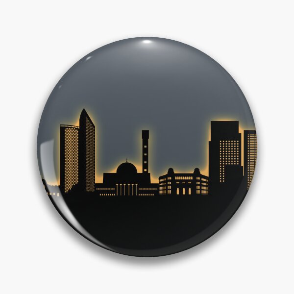 Item preview, Algiers Algeria Skyline designed and sold by ArtPrints.