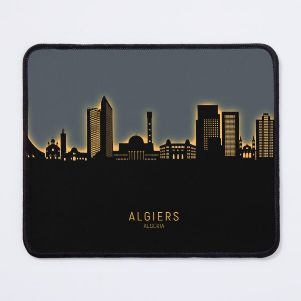 Item preview, Algiers Algeria Skyline designed and sold by ArtPrints.
