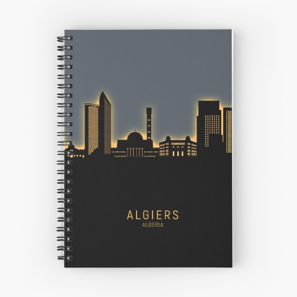 Item preview, Algiers Algeria Skyline designed and sold by ArtPrints.