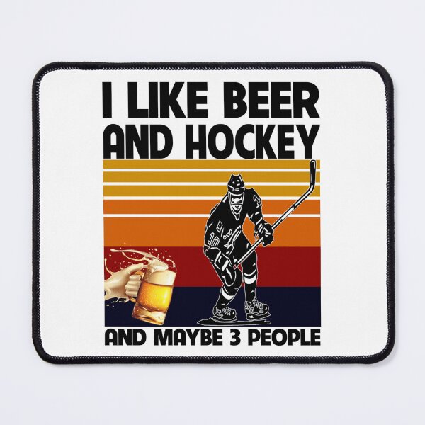 Item preview, Beer and Hockey and Maybe 3 People   designed and sold by NorthernLinea.