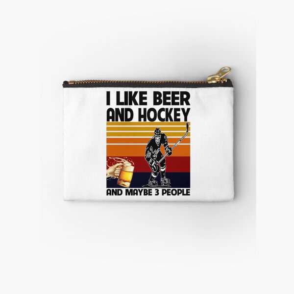 Item preview, Beer and Hockey and Maybe 3 People   designed and sold by NorthernLinea.
