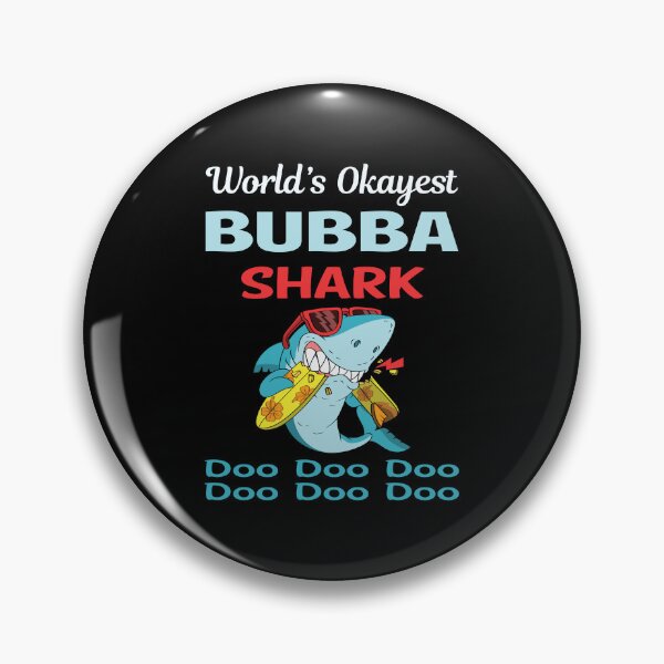 Item preview, Funny Shark BUBBA designed and sold by StoreHornedFace.