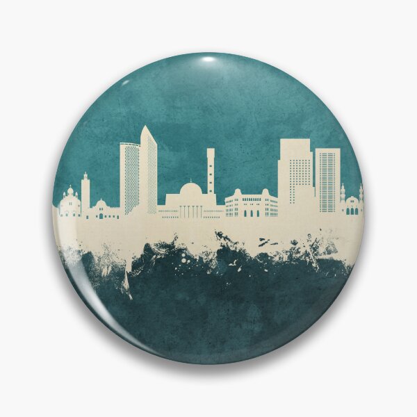 Item preview, Algiers Algeria Skyline designed and sold by ArtPrints.