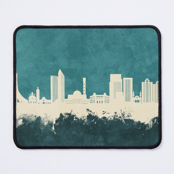 Item preview, Algiers Algeria Skyline designed and sold by ArtPrints.
