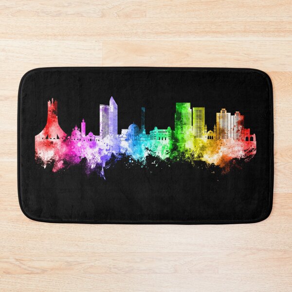 Item preview, Algiers Algeria Skyline designed and sold by ArtPrints.