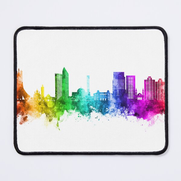 Item preview, Algiers Algeria Skyline designed and sold by ArtPrints.