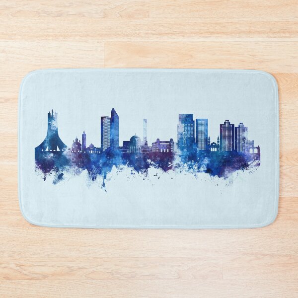 Item preview, Algiers Algeria Skyline designed and sold by ArtPrints.