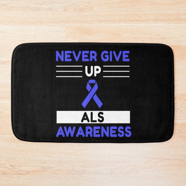 Item preview, Never Give Up ALS Awareness designed and sold by Color-Sparkle.