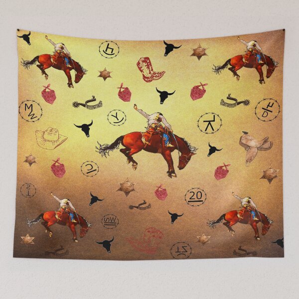 Item preview, Saddle Bronc Rider  designed and sold by handsoftime2020.
