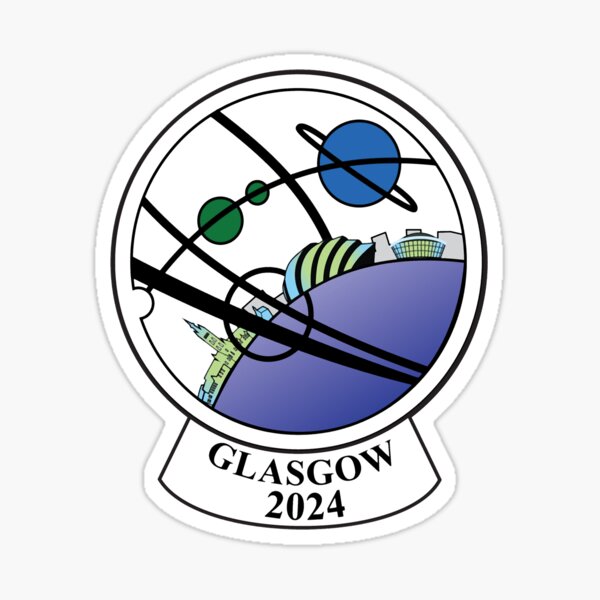 "Glasgow 2024 Worldcon logo" Sticker for Sale by DavidBoyette Redbubble