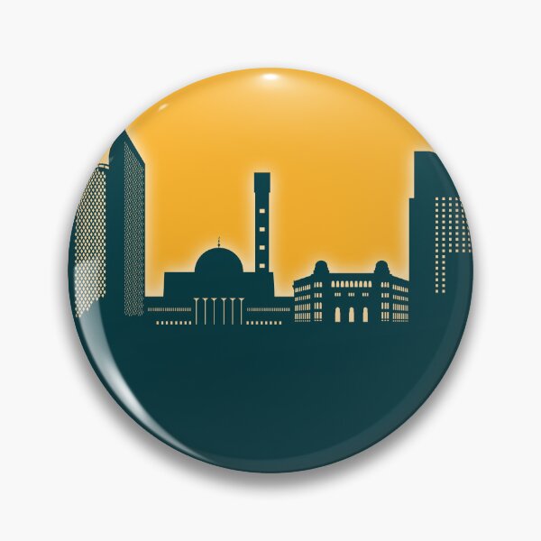Item preview, Algiers Algeria Skyline designed and sold by ArtPrints.
