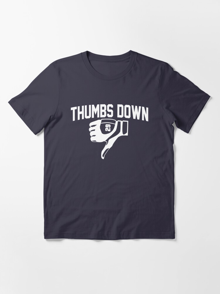 Thumbs Down Baseball Celebration T-Shirt-T-Shirt – Managatee