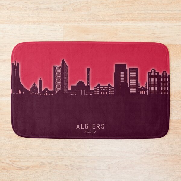 Item preview, Algiers Algeria Skyline designed and sold by ArtPrints.