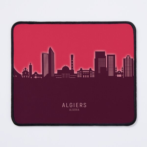 Item preview, Algiers Algeria Skyline designed and sold by ArtPrints.
