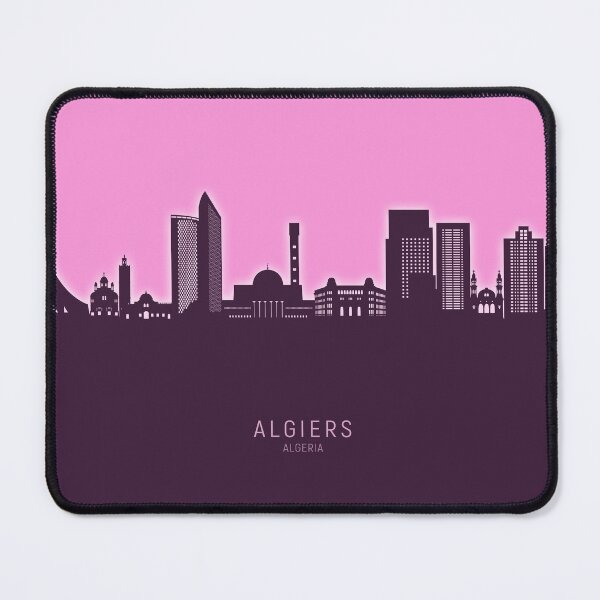 Item preview, Algiers Algeria Skyline designed and sold by ArtPrints.