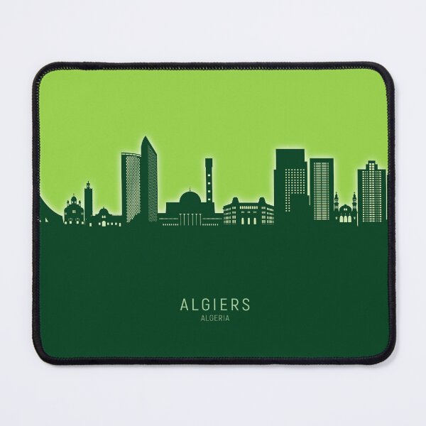Item preview, Algiers Algeria Skyline designed and sold by ArtPrints.