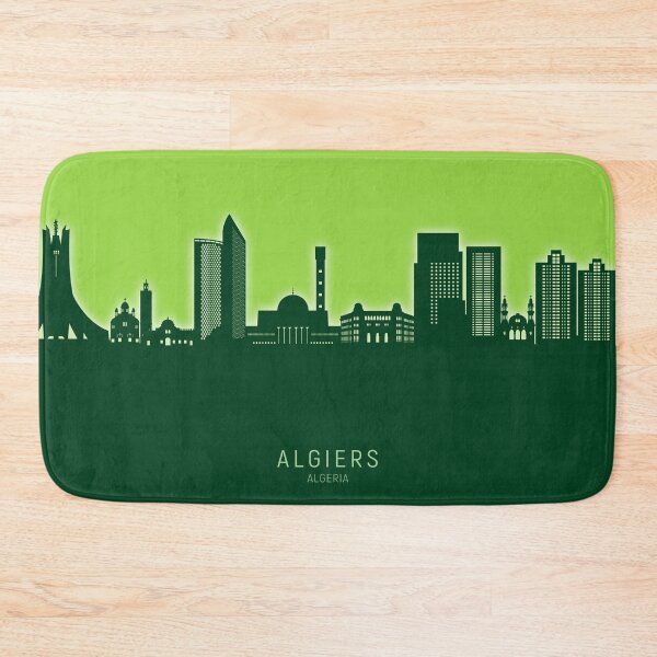 Item preview, Algiers Algeria Skyline designed and sold by ArtPrints.