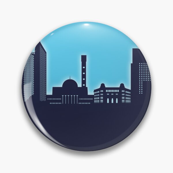 Item preview, Algiers Algeria Skyline designed and sold by ArtPrints.