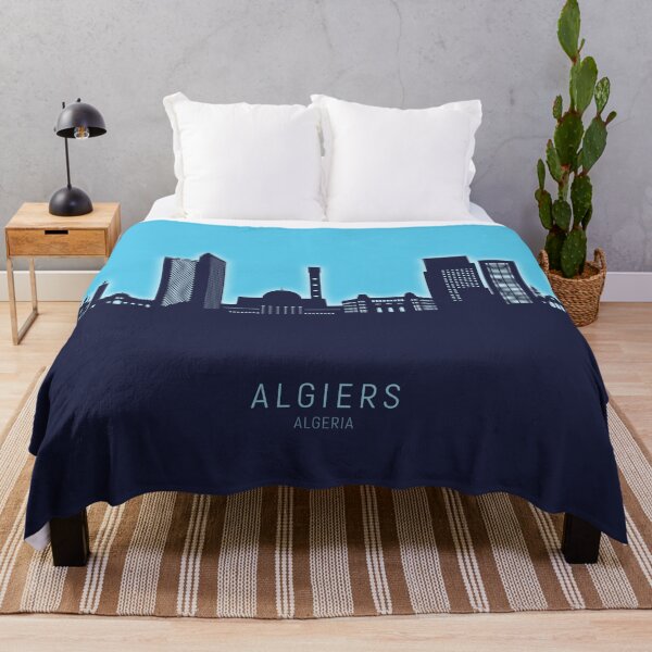 Item preview, Algiers Algeria Skyline designed and sold by ArtPrints.
