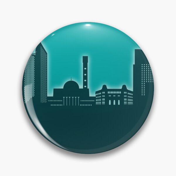 Item preview, Algiers Algeria Skyline designed and sold by ArtPrints.
