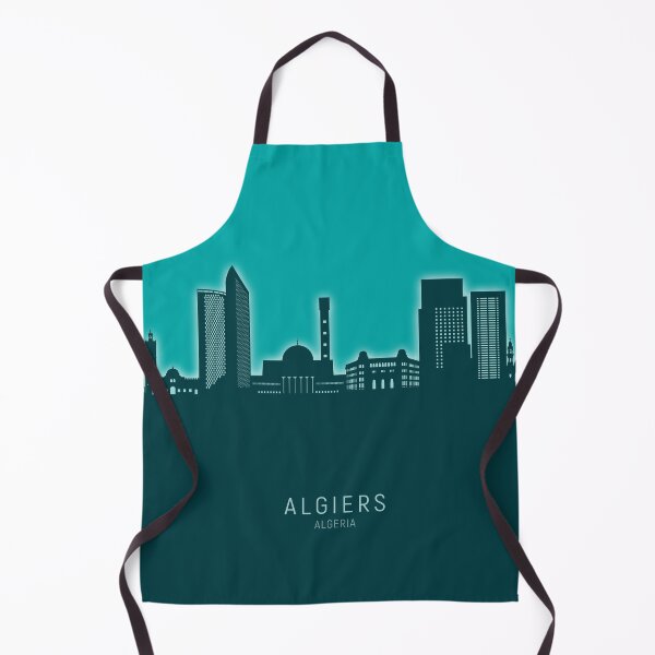 Item preview, Algiers Algeria Skyline designed and sold by ArtPrints.