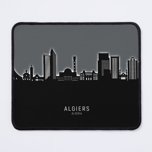 Item preview, Algiers Algeria Skyline designed and sold by ArtPrints.