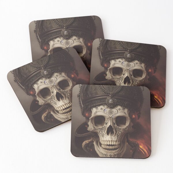 Item preview, Etched Skull designed and sold by CherryBlack.