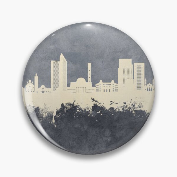 Item preview, Algiers Algeria Skyline designed and sold by ArtPrints.