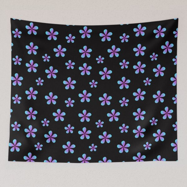Item preview,  PINK AND BLUE FLOWERS  designed and sold by DanaMire.