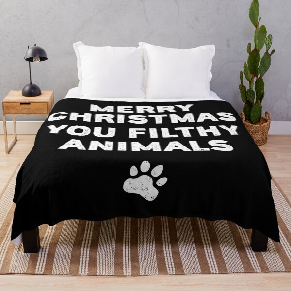 Item preview, Merry Christmas you filthy animals designed and sold by PaulSDesign.